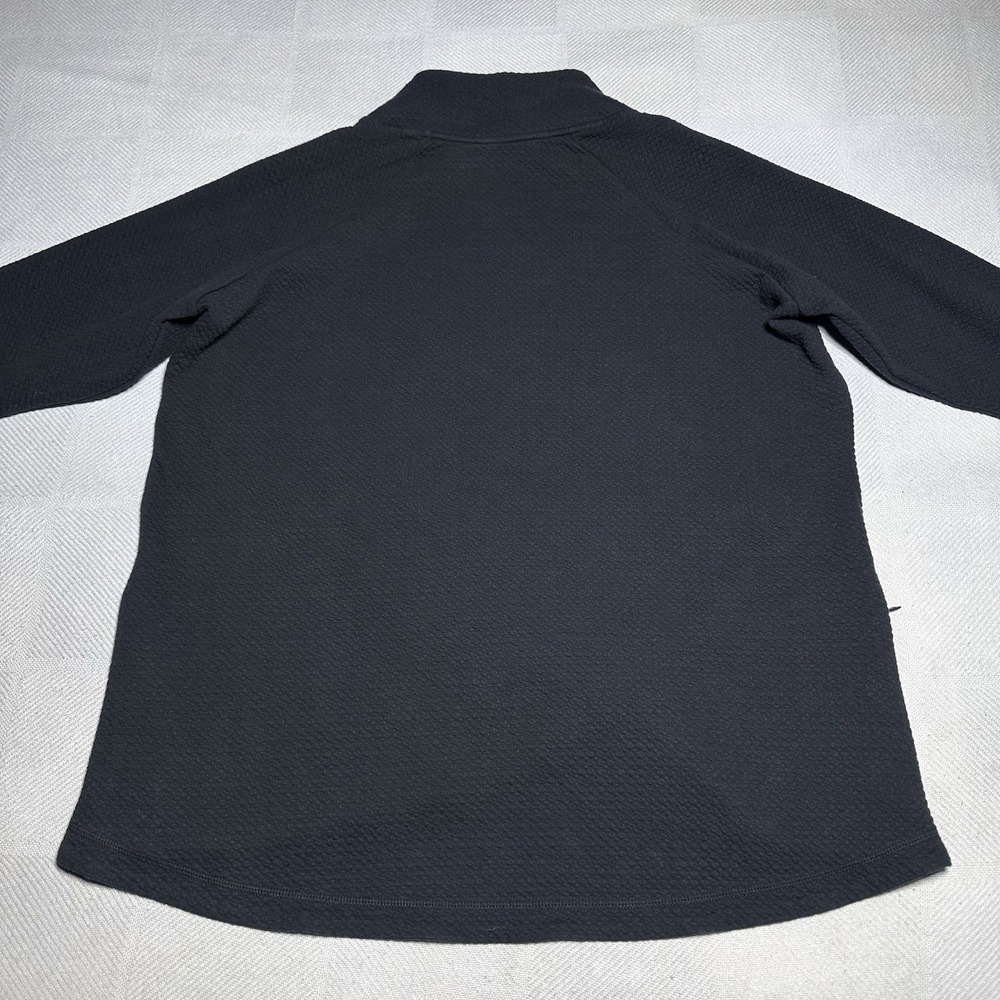 IBKUL‎ Popcorn Stitch Asymmetrical Zip Pullover Womens 2XL Mock Neck Athleisure - Picture 7 of 11
